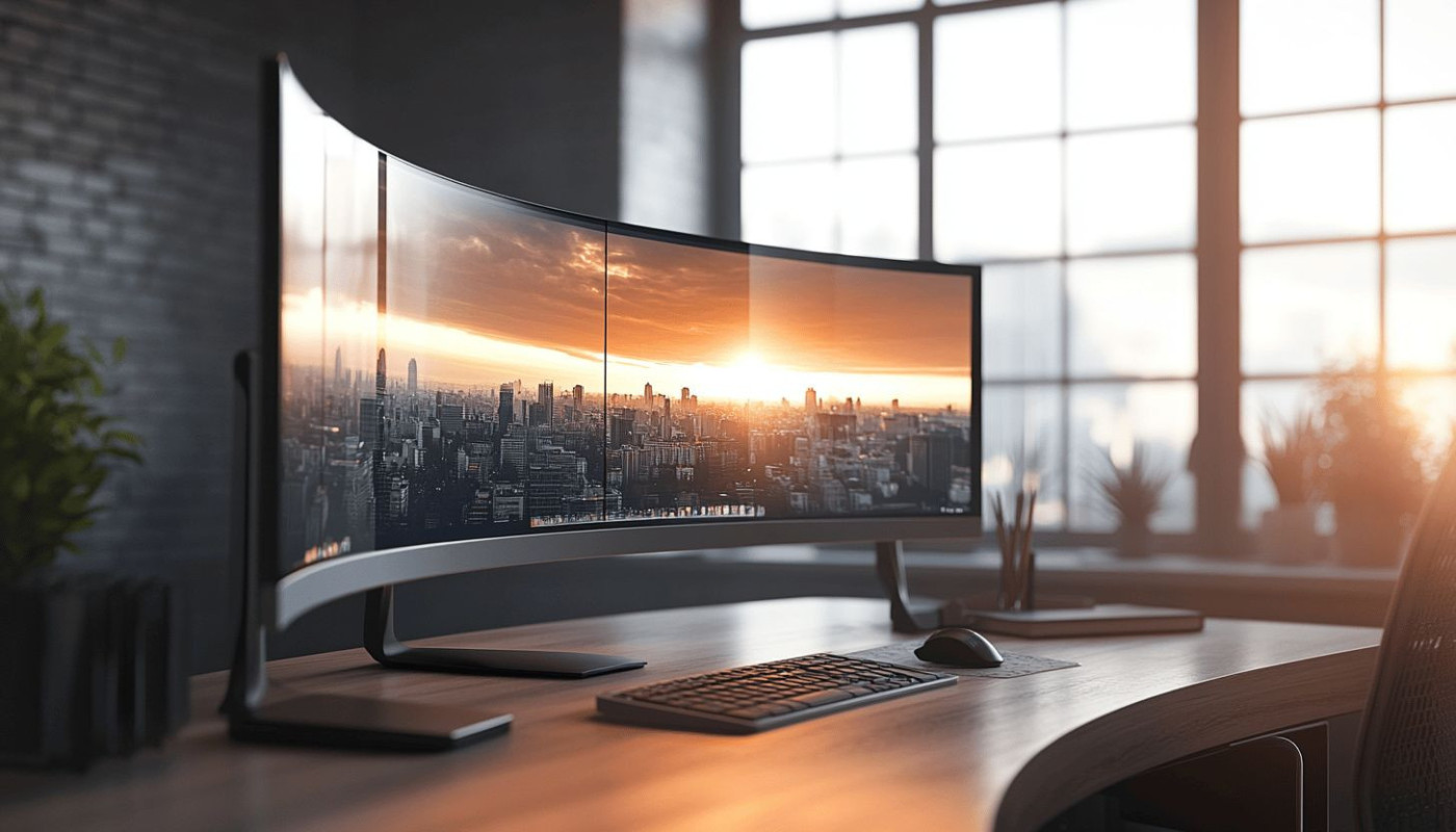 Comment les écrans incurvés améliorent-ils l'ergonomie au travail ?